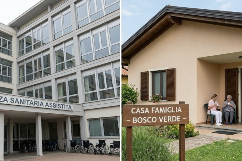 Differenza tra casa famiglia e RSA